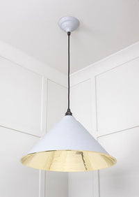 Smooth Brass Hockley Pendant