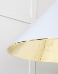 Smooth Brass Hockley Pendant