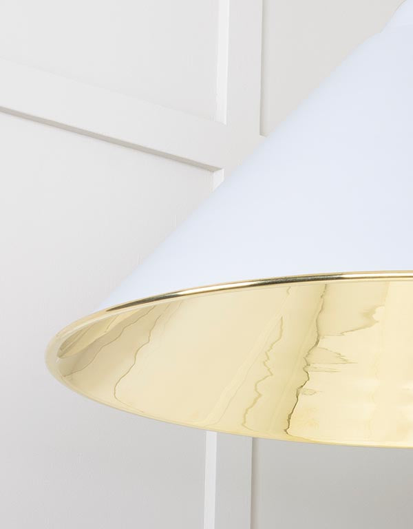 Smooth Brass Hockley Pendant