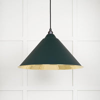 Smooth Brass Hockley Pendant