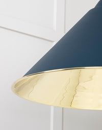 Smooth Brass Hockley Pendant