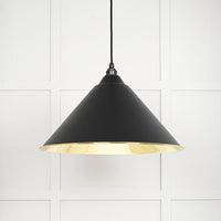 Smooth Brass Hockley Pendant