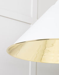 Smooth Brass Hockley Pendant