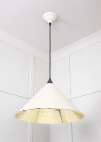 Smooth Brass Hockley Pendant