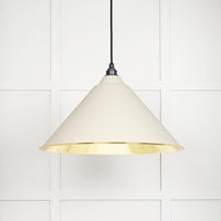 Smooth Brass Hockley Pendant