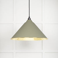 Smooth Brass Hockley Pendant