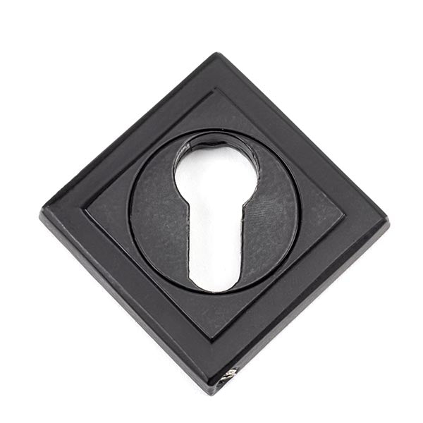 Round Euro Escutcheon Square