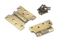 4" x 2" x 4" Parliament Hinges SS (pair)