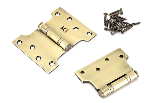 4" x 3" x 5" Parliament Hinges SS (pair)