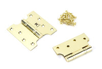 4" x 2" x 4" Parliament Hinges SS (pair)