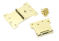 4" x 4" x 6" Parliament Hinges SS (pair)