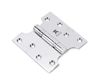 4" x 2" x 4" Parliament Hinges SS (pair)