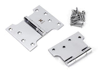 4" x 3" x 5" Parliament Hinges SS (pair)