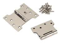 4" x 3" x 5" Parliament Hinges SS (pair)