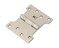 4" x 3" x 5" Parliament Hinges SS (pair)