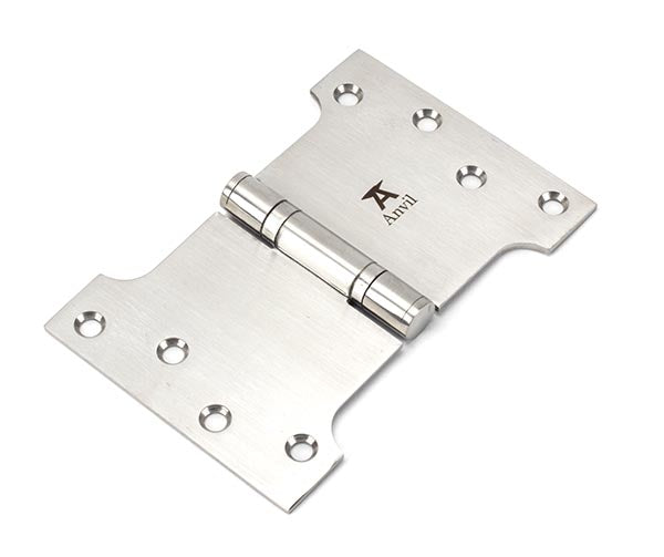 4" x 4" x 6" Parliament Hinges SS (pair)