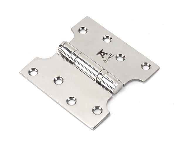 4" x 2" x 4" Parliament Hinges SS (pair)