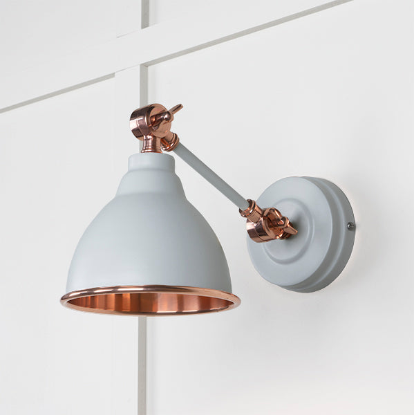 Smooth Copper Brindley Wall Light