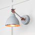 Smooth Copper Brindley Wall Light