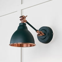 Smooth Copper Brindley Wall Light