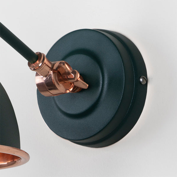 Smooth Copper Brindley Wall Light