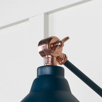 Smooth Copper Brindley Wall Light