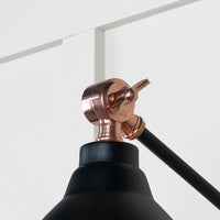 Smooth Copper Brindley Wall Light