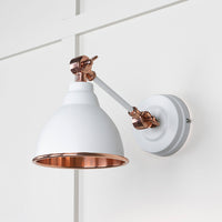 Smooth Copper Brindley Wall Light