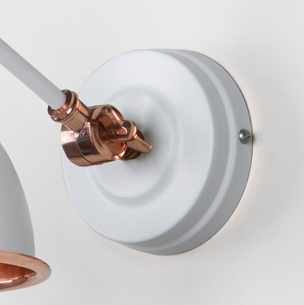 Smooth Copper Brindley Wall Light