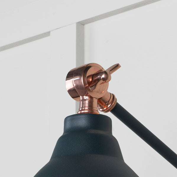 Smooth Copper Brindley Wall Light