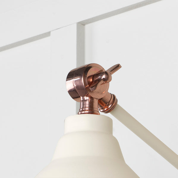 Smooth Copper Brindley Wall Light