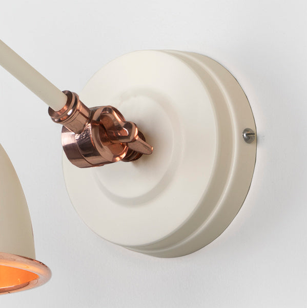 Smooth Copper Brindley Wall Light