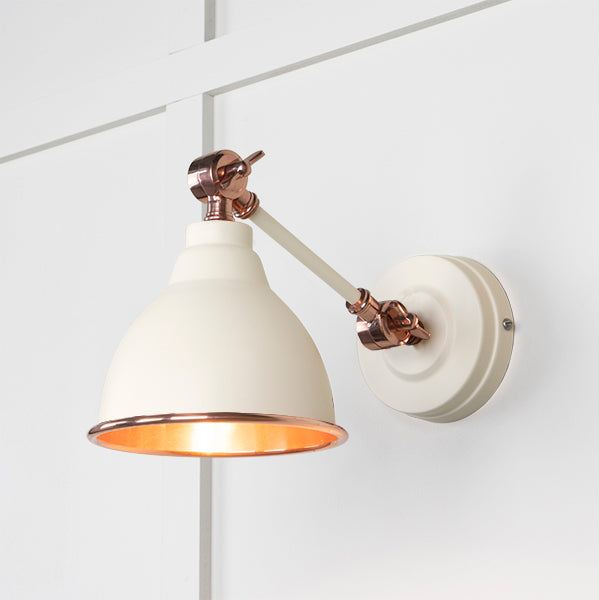 Smooth Copper Brindley Wall Light