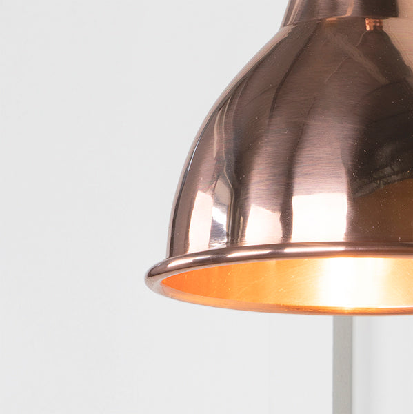 Smooth Copper Brindley Wall Light