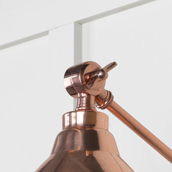 Smooth Copper Brindley Wall Light