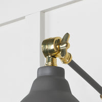 Smooth Brass Brindley Wall Light