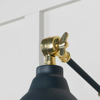 Smooth Brass Brindley Wall Light