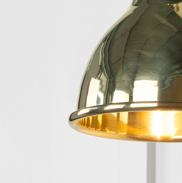 Smooth Brass Brindley Wall Light