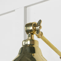 Smooth Brass Brindley Wall Light