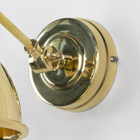 Smooth Brass Brindley Wall Light