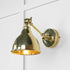 Smooth Brass Brindley Wall Light