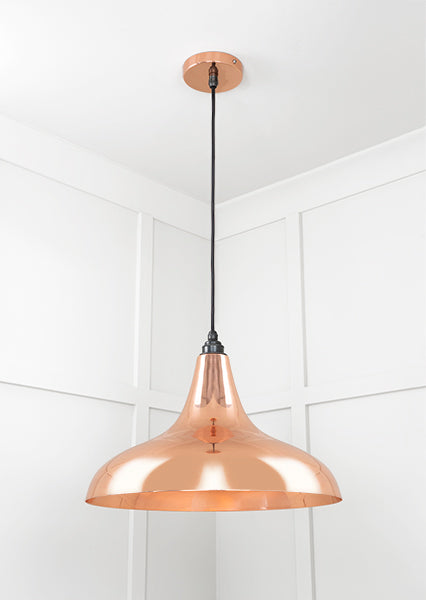 Smooth Copper Frankley Pendant