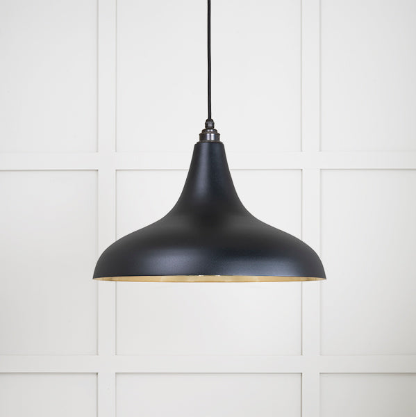 Smooth Brass Frankley Pendant