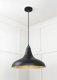 Smooth Brass Frankley Pendant