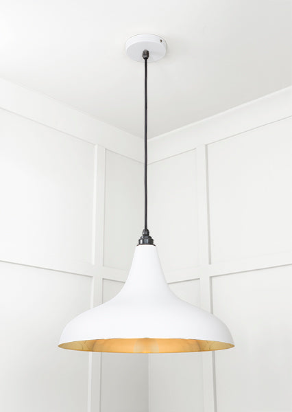 Smooth Brass Frankley Pendant