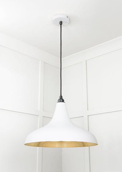 Smooth Brass Frankley Pendant