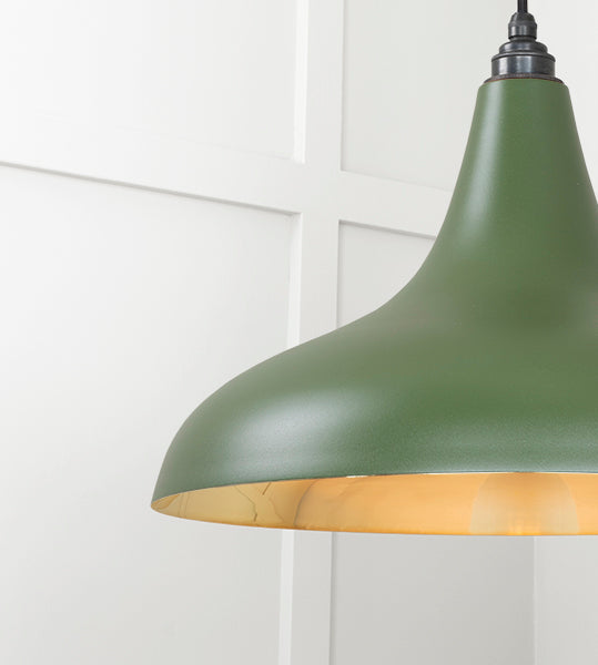 Smooth Brass Frankley Pendant