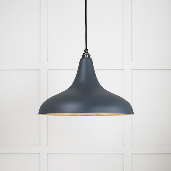 Smooth Brass Frankley Pendant