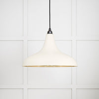 Smooth Brass Frankley Pendant