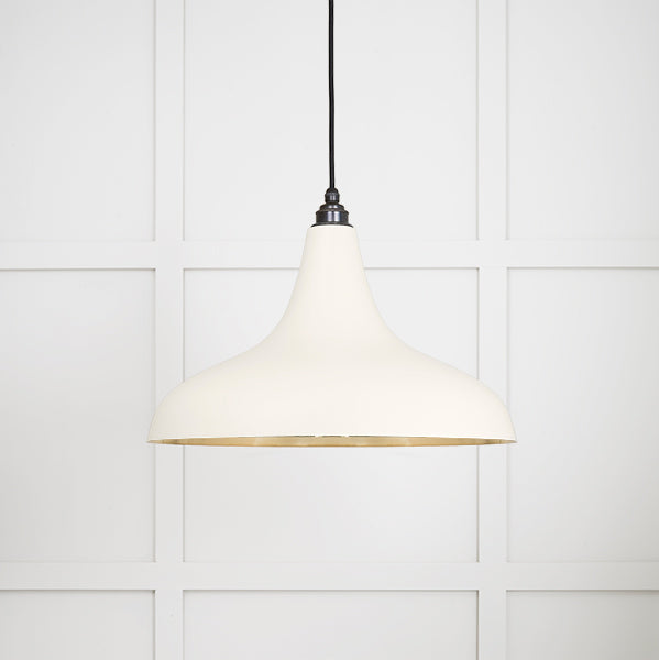 Smooth Brass Frankley Pendant